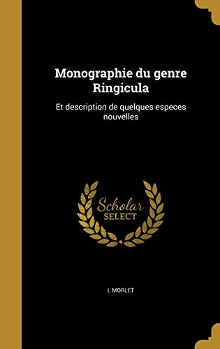 Monographie du genre Ringicula cover art