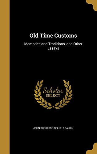 Old Time Customs cover art