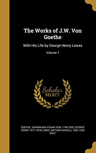 The Works of J.W. Von Goethe cover