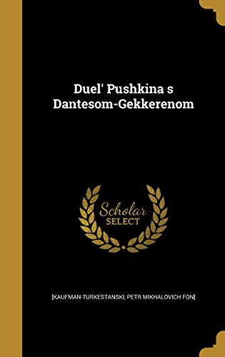 Duel' Pushkina s Dantesom-Gekkerenom cover art