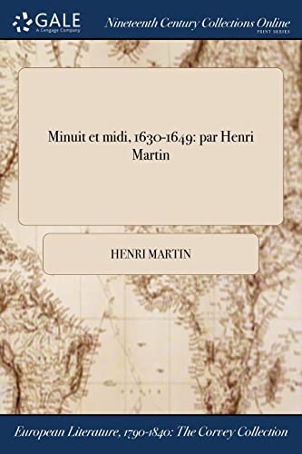Minuit et midi, 1630-1649 cover