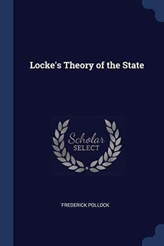 Locke's Theory of the State cover