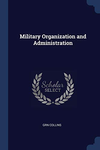Military Organization and Administration cover