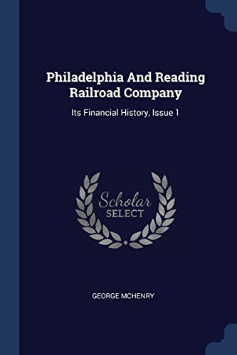 Philadelphia And Reading Railroad Company cover