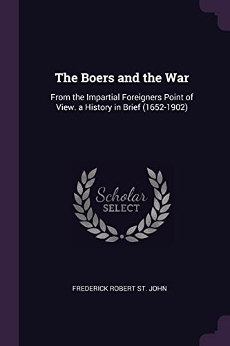 The Boers and the War cover