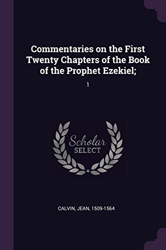 Commentaries on the First Twenty Chapters of the Book of the Prophet E cover