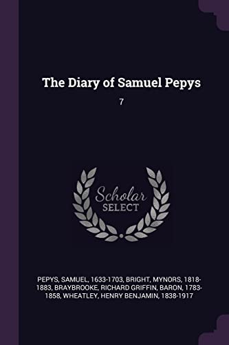 The Diary of Samuel Pepys cover