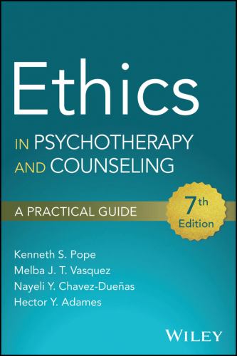 Ethics in Psychotherapy and Counseling cover
