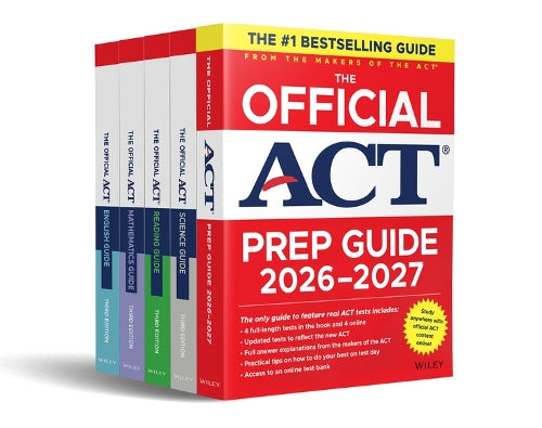 The Official ACT Prep and Subject Guides 2026-2027, Complete Set