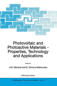 Photovoltaic and Photoactive Materials 