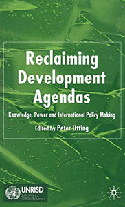 Reclaiming Development Agendas 