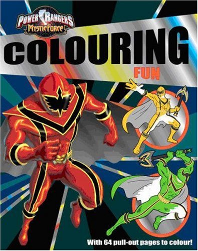 Disney Power Rangers Colouring Fun