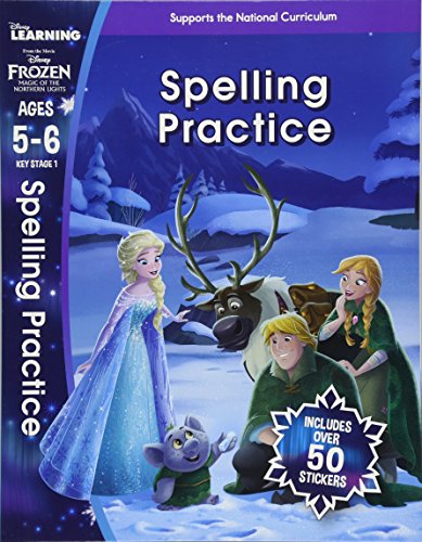 Frozen Magic of the Northern Lights: Spelling (Ages 5-6)