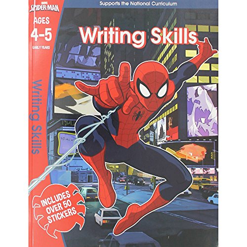 Spider-Man: Writing Skills, Ages 4-5