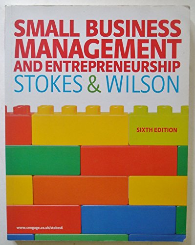 Small Business Management and Entrepreneurship