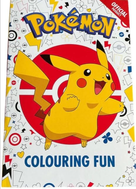 The Official Pokemon Colouring Fun SPECIAL SALES