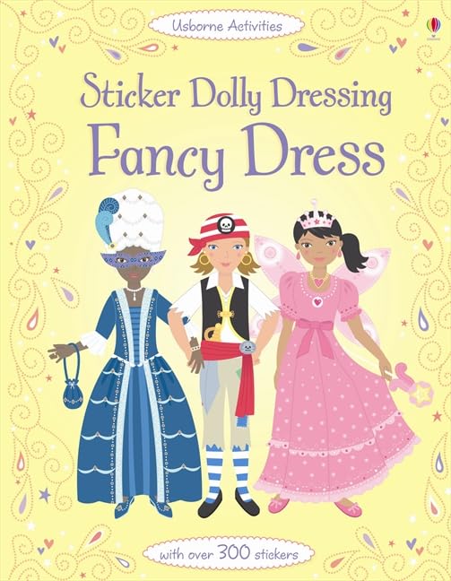Sticker Dolly Dressing Fancy Dress
