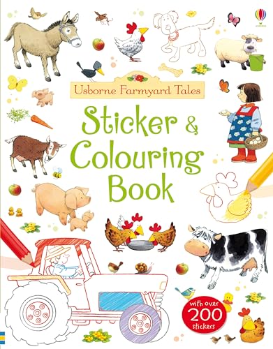 Farmyard Tales Sticker and Colouring book