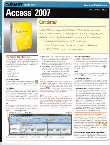 Access 2007 (Quamut)