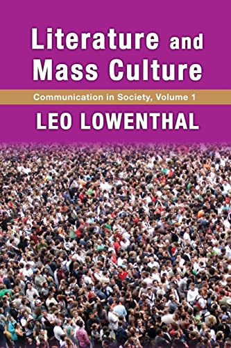 Literature and Mass Culture
