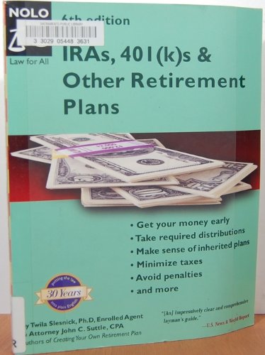 Iras, 401(k)S & Other Retirement Plans
