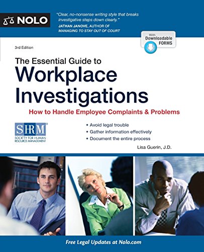 The Essential Guide to Workplace Investigations