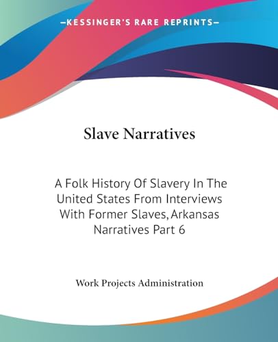 Slave Narratives cover