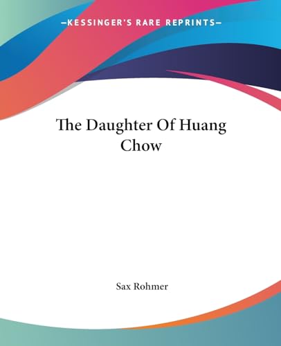 The Daughter Of Huang Chow cover