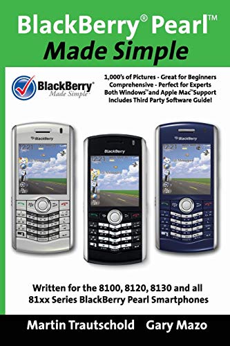 BlackBerry(r) Pearl Made Simple cover