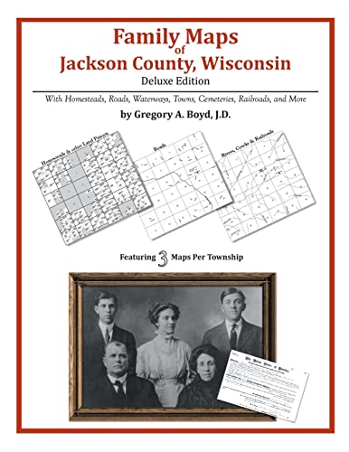 Family Maps of Jackson County, Wisconsin