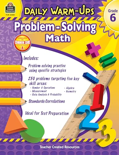 Daily Warm-Ups: Problem Solving Math Grade 6