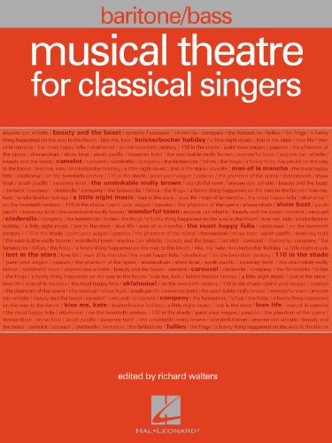 Musical Theatre for Classical Singers: Baritone/Bass, 47 Songs
