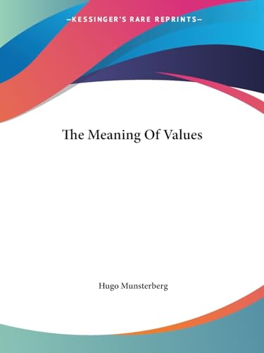 The Meaning Of Values
