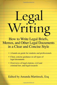 Legal Writing 
