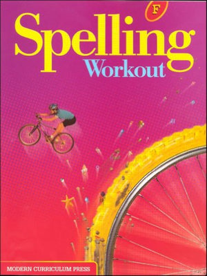 Spelling Workout Homeschool Bundle Level F Copyright 2002