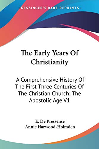 The Early Years Of Christianity