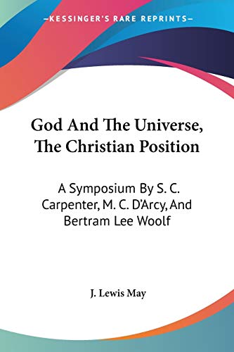 God And The Universe, The Christian Position cover
