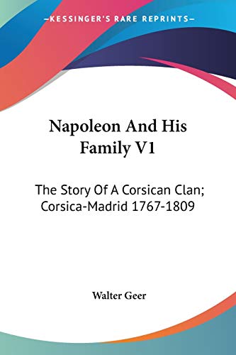 Napoleon And His Family V1 cover