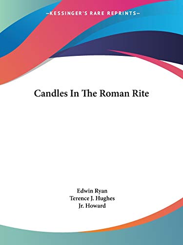 Candles In The Roman Rite cover