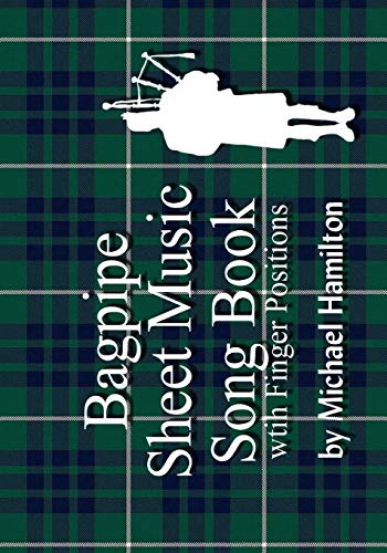 Bagpipe Sheet Music Book With Finger Positions
