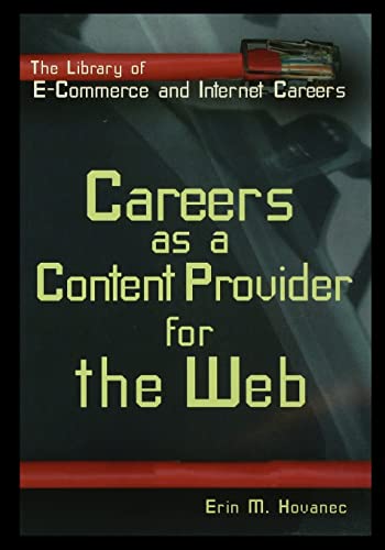 Careers as a Content Provider for the Web
