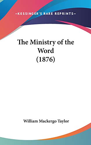 The Ministry of the Word (1876) cover