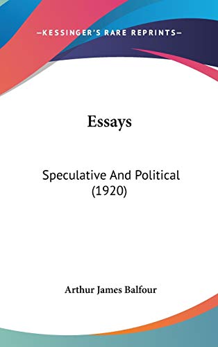 Essays cover