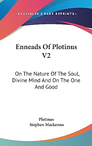 Enneads Of Plotinus V2