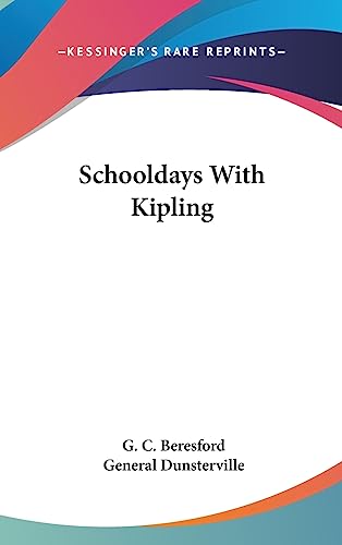 Schooldays With Kipling cover