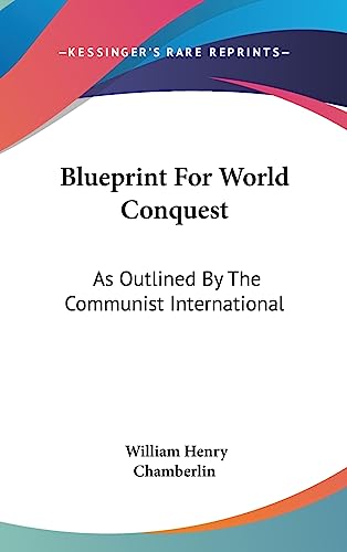 Blueprint For World Conquest cover