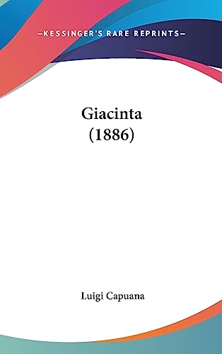 Giacinta (1886) cover
