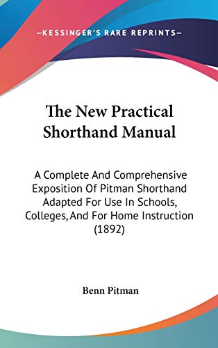The New Practical Shorthand Manual