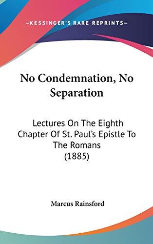 No Condemnation, No Separation cover