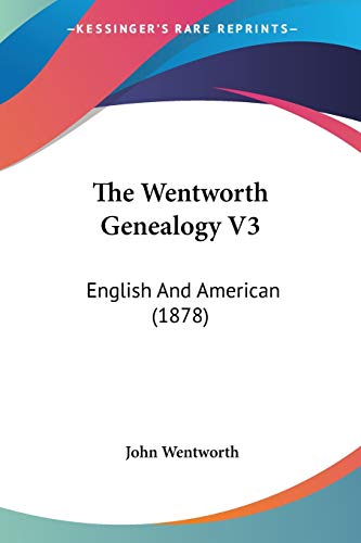The Wentworth Genealogy V3